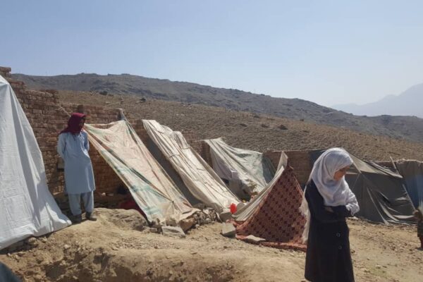 afghans sleeping outside